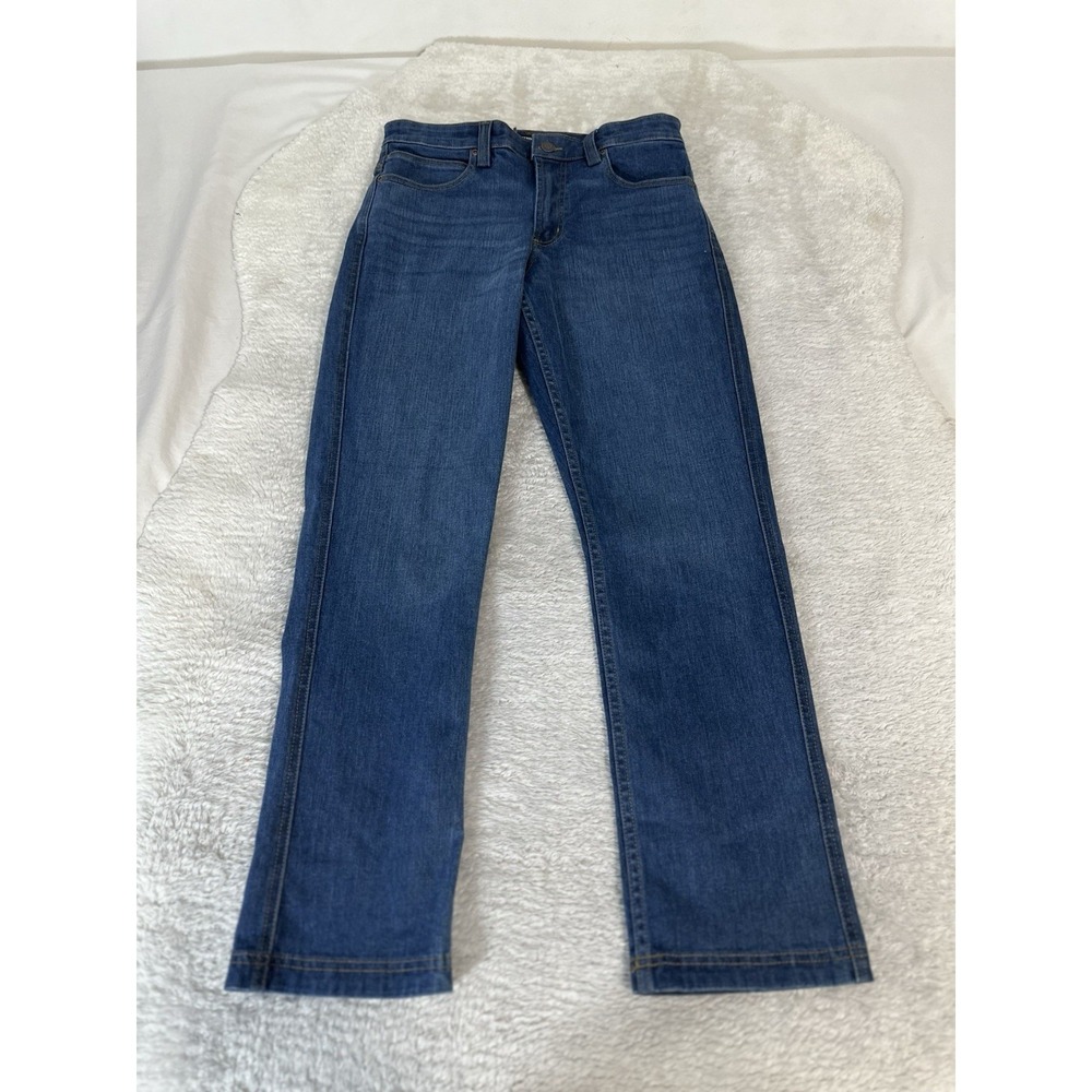 New Kirkland Men's Blue Straight Denim‎ Jeans Size 30x30 Pants Stretch